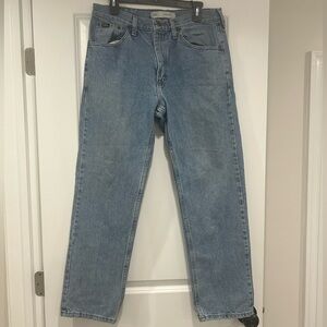 Lee Men's Light Blue Straight Jeans